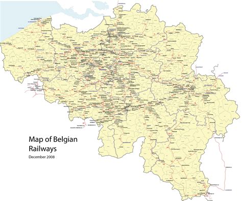 map  belgian railways maps   web