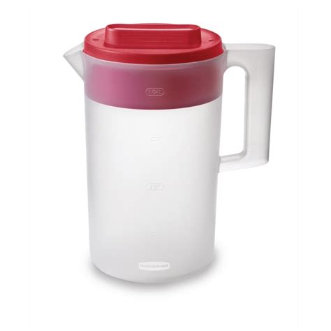rubbermaid simply pour pitcher plastic pitcher  multifunction lid  gallon walmartcom