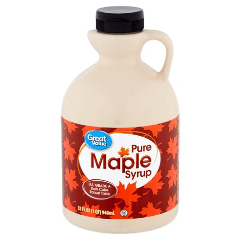 great  pure maple syrup  fl oz walmartcom