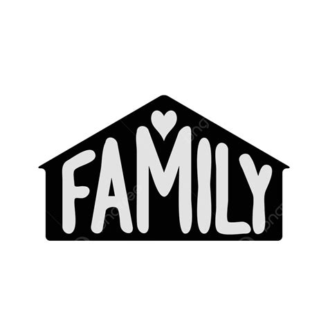 family word vector hd png images family text word background design calligraphy