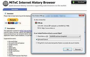 MiTeC Internet History Browser screenshot #6