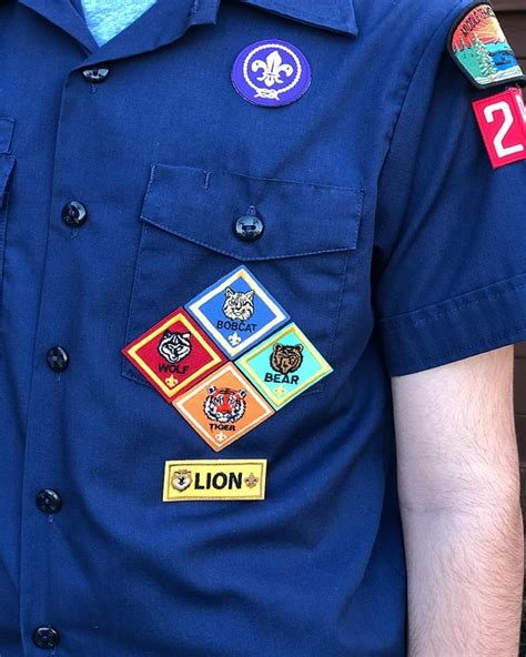ultimate cub scout patch badge placement guide  cub scout shirt