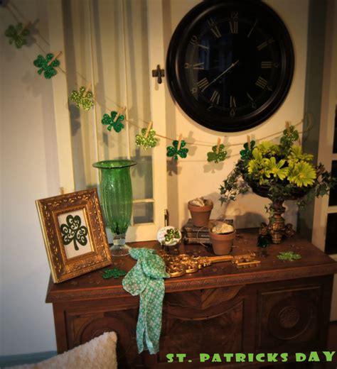 st patricks day decorating quick  easy  windy lilac