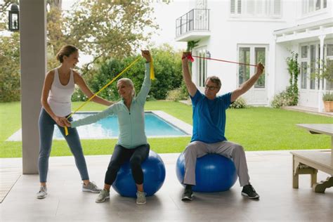 resistance band exercises for seniors easy and seated resistance band