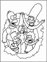 Simpsons Coloring Pages Printable Kids Family Cartoon Sheets Print Colouring Bestcoloringpagesforkids Color Books Characters Fun Choose Board sketch template