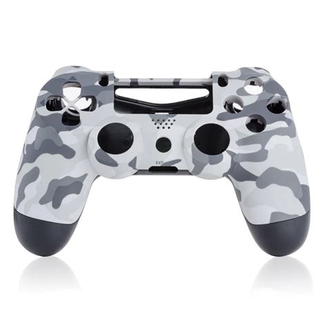 replacement case front shell housing cover  sony ps dualshock  controller camouflage ushk