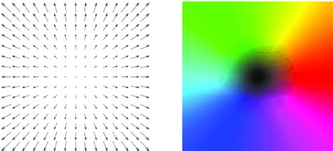 illustration   vector field   optical flow coloring