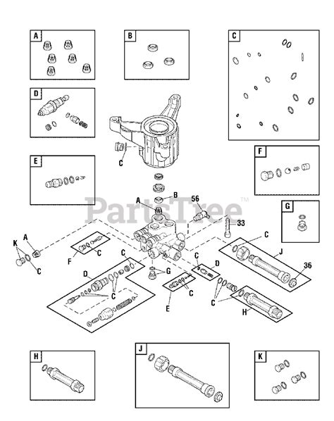 troy bilt   troy bilt  psi pressure washer pump  parts lookup