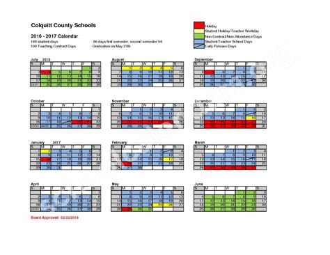colquitt county schools calendar december  calendar