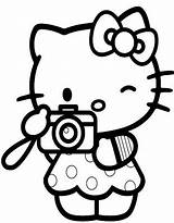 Hello Pages Uncolored Kity Kitty Cute Sanrio Coloring Shimizu 1974 Yuko 1976 Introduced Brought Designed Japan States United sketch template