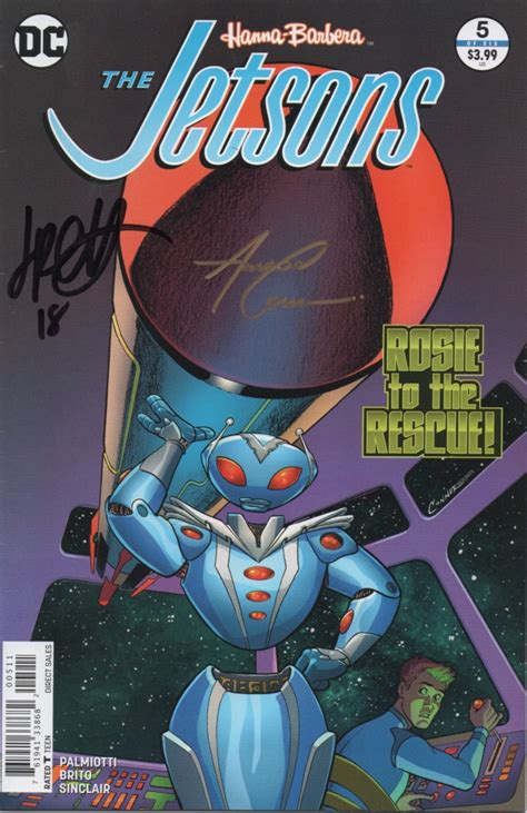 The Jetsons 5 Regular Cover Signed Paperfilms