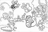 Coloring Pages Insect Insects Bugs Bug Printable Realistic Color Getdrawings Kids Getcolorings Print Template Colorings sketch template