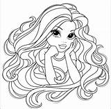 Coloring Pages Moxie Girlz Printable sketch template