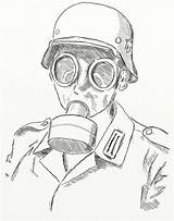 Gas Mask War Drawing Deviantart Favourites Add Getdrawings sketch template