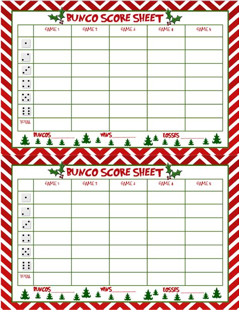 printable bunco score cards printable word searches
