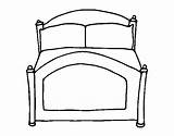 Bed Coloring Pages Drawing Printable Colorear Bunk Cama Para Color Kids Colouring Bett Objects Ausmalen Ausmalbilder Coloringcrew Book Beds Print sketch template