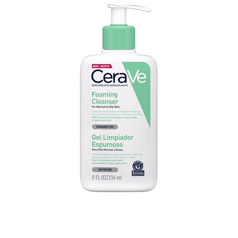 Cerave Foaming Cleanser Find The Best Price At Pricespy