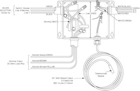 fahrenheat baseboard heater wiring diagram