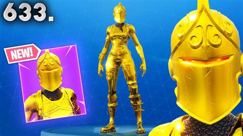 golden knight   skin fortnite funny wtf