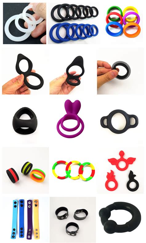 Silicone Cock Rings Sex Toys Men For Delay Ejaculation Penis Ring Oem