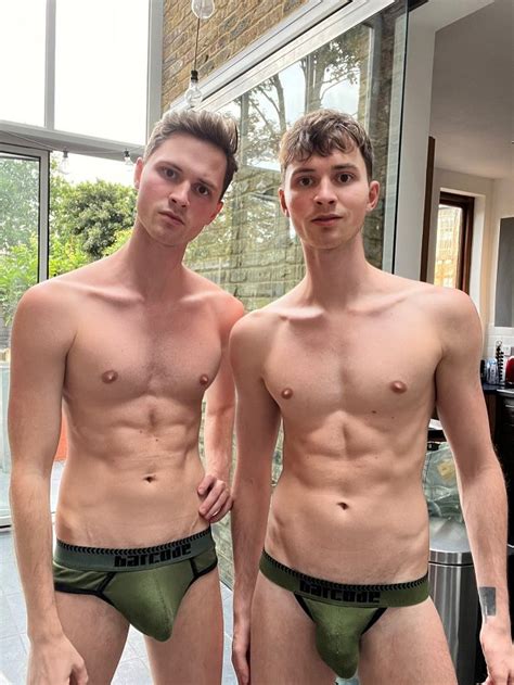 Hot Sexy Twins Male Models Emre