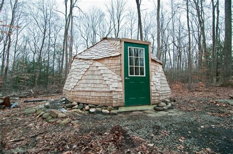 geodesic dome  connecticuts  tiny house