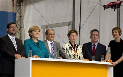 Pirate Party Crash Lands A Drone At Angela Merkel S Feet