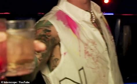 Machine Gun Kelly Kisses Megan Fox While Partying In New Drunk Face