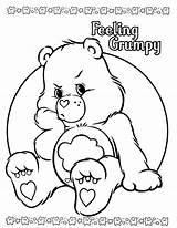Coloring Care Pages Bears Grumpy Bear Sheets Printable Coloring4free Cute Print Book Kids Cartoon Template Girls Adults Adult Colouring Drawing sketch template