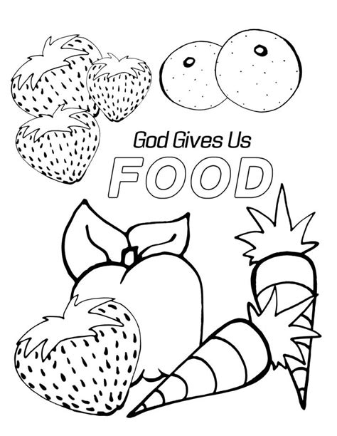 coloring page god   food coloring home