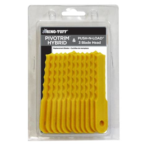 replacement trimmer blades push  load  blade head nylon durable precut lines ebay