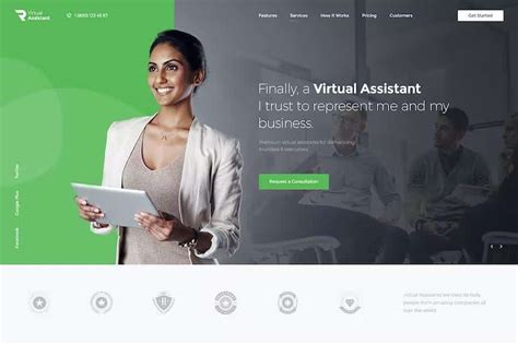 Revirta Personal Virtual Assistant And Secretary Wordpress Theme 1 2 7
