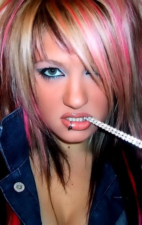 Long Punk Emo Hairstyles For Girls