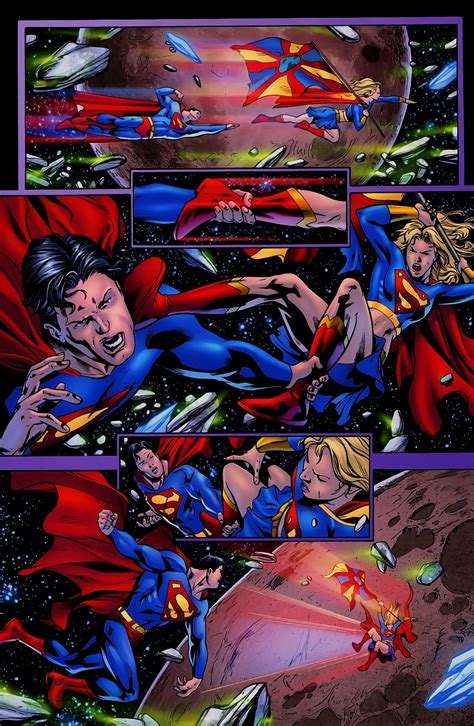 superman vs supergirl battles comic vine