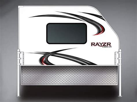 travel lite rayzr  ton cabover  camper