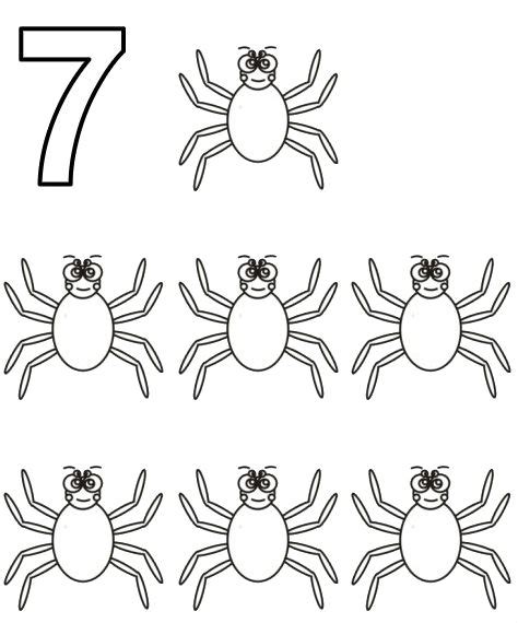 picture  educational coloring pages photograph  counting coloring