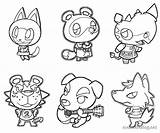 Crossing Animal Coloring Pages Printable Colouring Leaf Characters Book Kids Print Hairstyle Designlooter Color Villagers Getdrawings Getcolorings Choose Board Popular sketch template