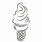 Soft Clipart Ice Serve Cream Cone Coloring Pages Surfnetkids Clipground sketch template