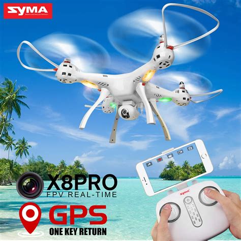 original syma  pro gps drone rc quadcopter p hd camera wifi fpv axis ggro auto return