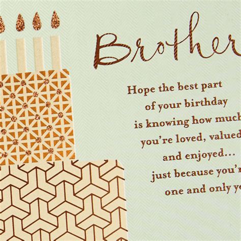youre  blessing religious birthday card  brother greeting cards hallmark