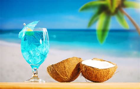 Wallpaper Beach Summer Stay Coconut Cocktail Summer Beach