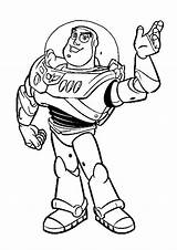 Coloring Pages Buzz Lightyear Printable sketch template