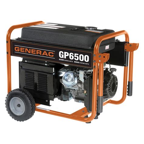 Generac Gp6500 Gp Series 6 500 Watt Portable Generator