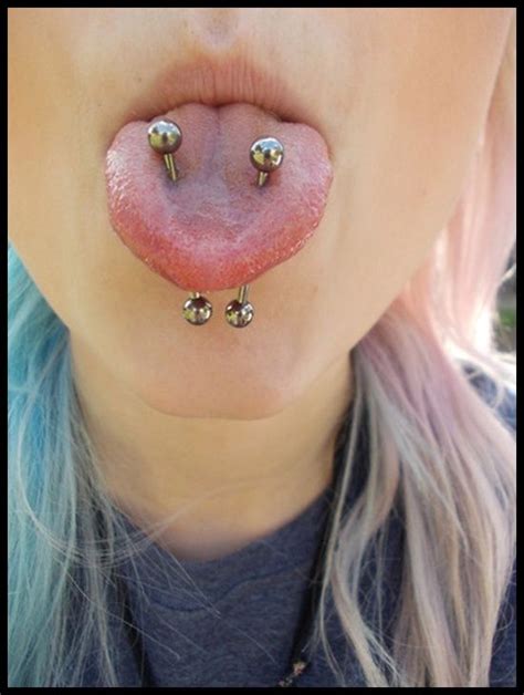 les 51 meilleures images du tableau tongue piercings sur pinterest