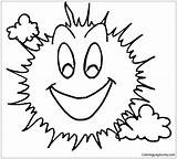Sun Coloring Smiling Pages Smiley Printable Face Cliparts Kids Clipart Supercoloring Color Online Happy Kolorowanka Geyser Yellowstone National Park Phenomena sketch template