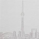 Toronto Skyline Sketch Paintingvalley sketch template