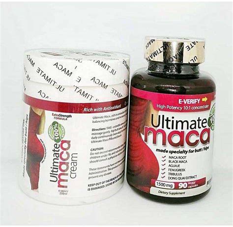 Ultimate Maca Pills And Cream Creates Ultimate Curvy Shapes The