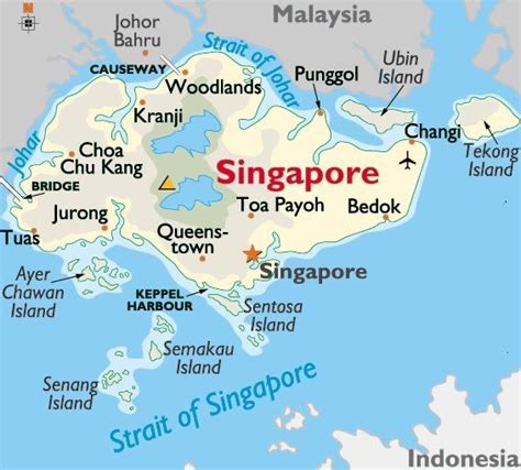 mapa de singapur singapore map singapore singapore island