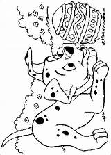 Dalmatiers Kleurplaat sketch template