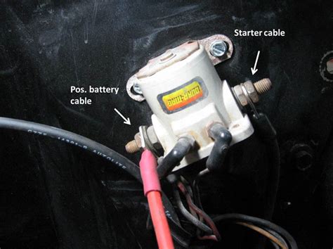 mustang starter solenoid wiring diagram  wiring collection
